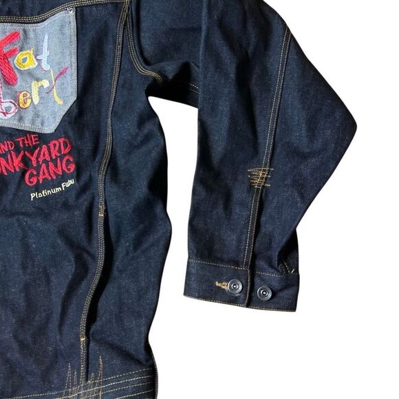 Vintage Y2K FUBU Fat Albert Denim Jacket Trucker 3XL - Picture 3 of 8